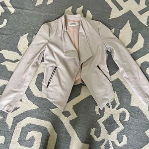 BB Dakota Faux Leather Jacket size small